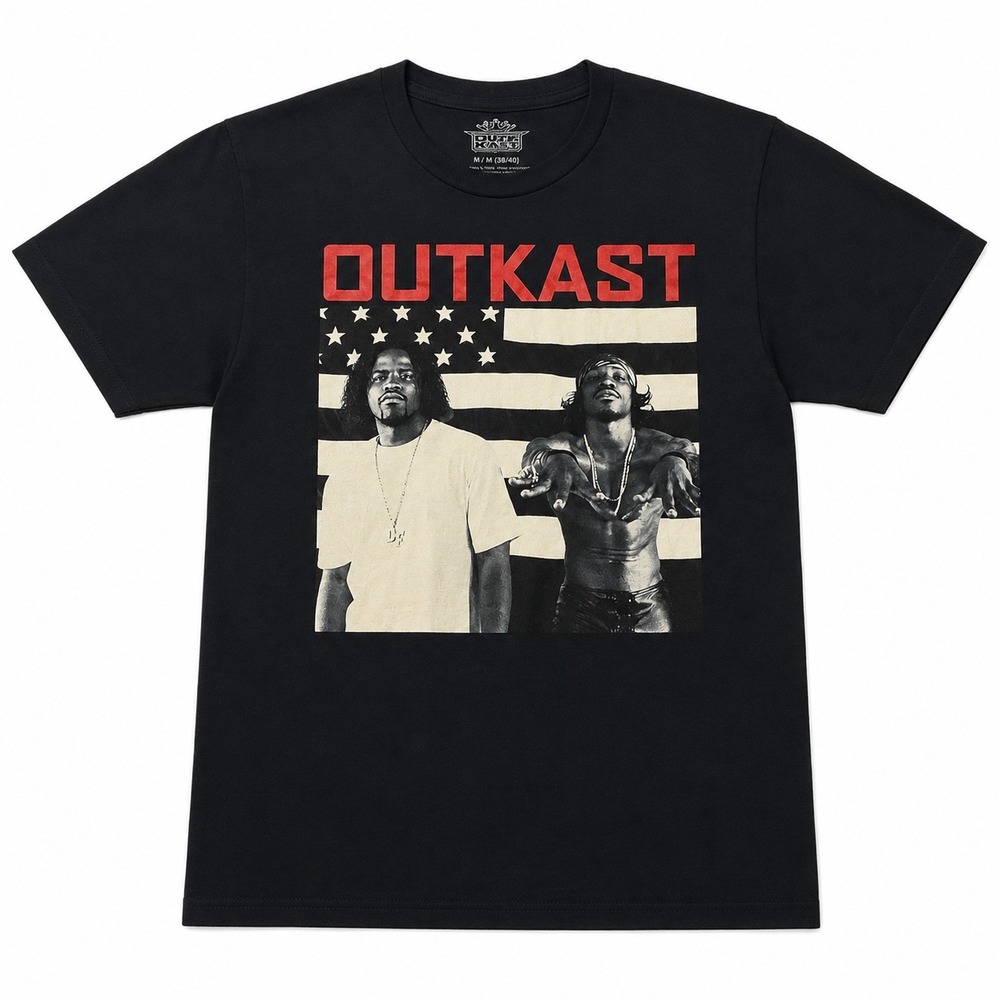 Outkast Stankonia Graphic T-Shirt Mens Medium Black Hip Hop Rap Tee Andre 3000